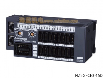 NZ2GFCE3-16DE|16點(diǎn) DC24V（源型）輸入，遠(yuǎn)程模塊、e-CON連接器、3線式